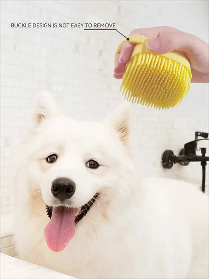 2-in-1 Silicone Pet Bath Brush