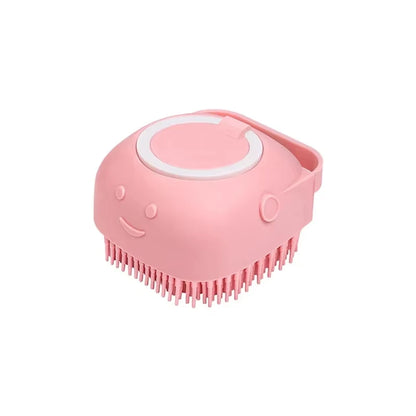 2-in-1 Silicone Pet Bath Brush