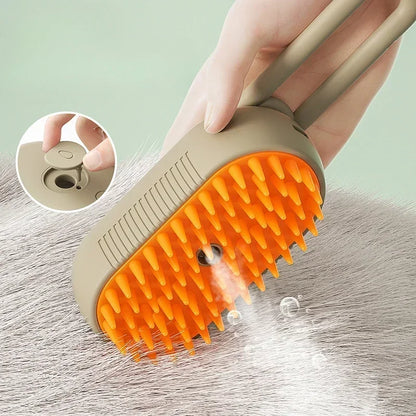 SteamCare 3-in-1 Pet Grooming Brush