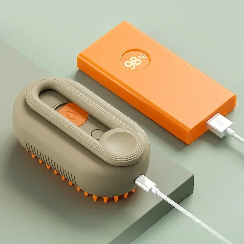 SteamCare 3-in-1 Pet Grooming Brush