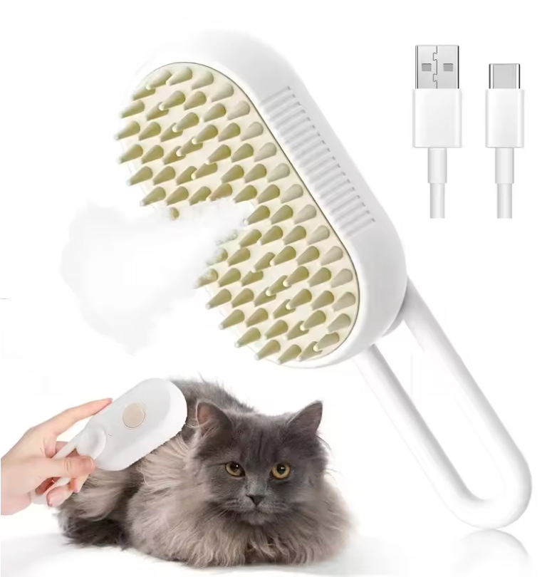 SteamCare 3-in-1 Pet Grooming Brush